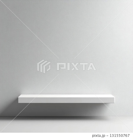 Floating Shelf Sits Against Textured Wall Offering Minimalist Aesthetic Appeal Floating Shelf Sits Against Textured Wall Offering Minimalist Aesthetic Appeal 131550767