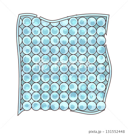 illustration of Bubble Wrap 131552448