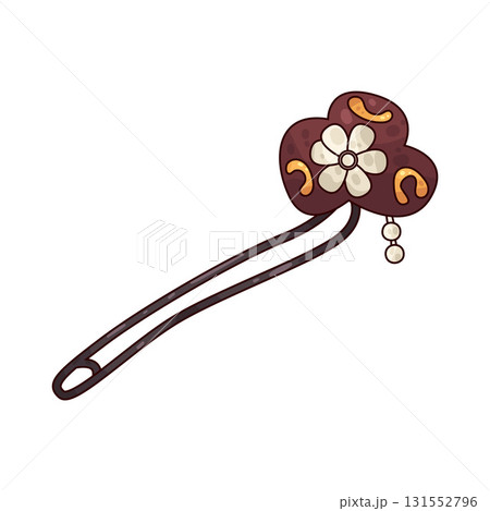 illustration of Hairpin  131552796