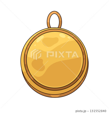illustration of Coin Pendant illustration of Coin Pendant 131552840