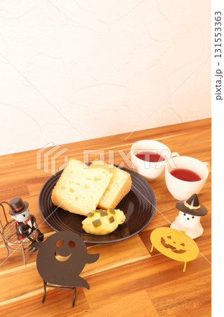 シフォンケーキかぼちゃクリーム 131553363