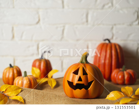 秋のハロウィンイメージ 131553501