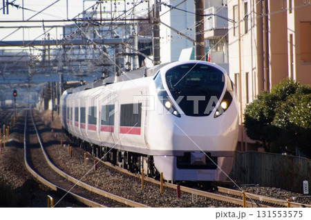 常磐線(新松戸駅⁻馬橋駅間)の風景 E657系 特急ひたち 常磐線(新松戸駅⁻馬橋駅間)の風景 E657系 特急ひたち 131553575