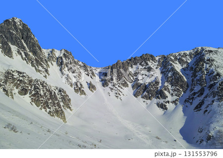 冬の木曽駒ヶ岳 131553796