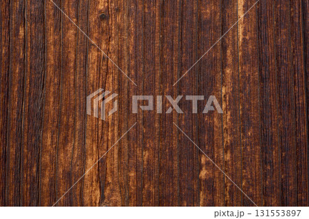 落ち着いた風合いの板壁のテクスチャ。伝統的な日本建築の背景用素材 131553897