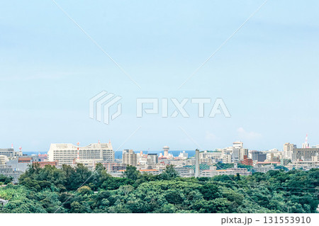 沖縄の町 背景風景イメージ 沖縄の町 背景風景イメージ 131553910
