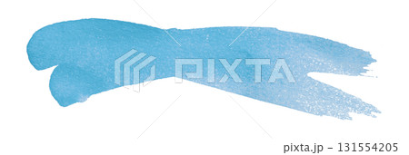 light blue watercolor background. Artistic hand paint. Isolated on transparent background. 131554205