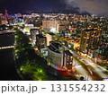 甲突川沿いから花火大会当日の新屋敷町方面の空撮 131554232