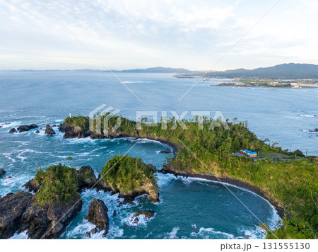 龍舞崎の夜明け(宮城県 気仙沼大島) 龍舞崎の夜明け(宮城県 気仙沼大島) 131555130