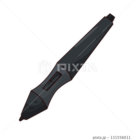 illustration of Graphic Tablet Pen 131556011