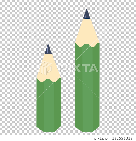 鉛筆2本のベクターイラスト 鉛筆2本のベクターイラスト 131556315