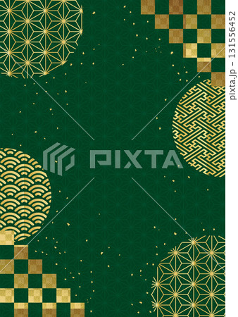 金箔和柄背景 131556452