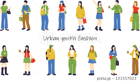 おしゃれな若者 131557023