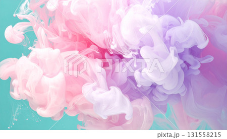 背景素材 インク ピンク 紫 背景素材 インク ピンク 紫 131558215