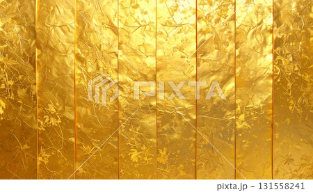 背景素材　金箔　祝賀 131558241