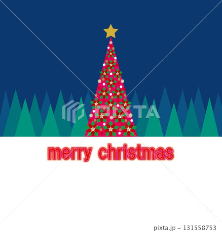 メリークリスマス merry christmas クリスマスツリー クリスマス ポインセチア メリークリスマス merry christmas クリスマスツリー クリスマス ポインセチア 131558753
