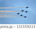 青空を飛行するブルーインパルス 131559213