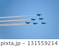 青空を飛行するブルーインパルス 131559214
