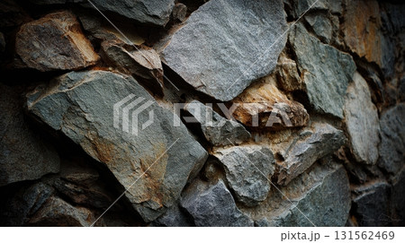 Close-up view of a textured stone surface Close-up view of a textured stone surface 131562469