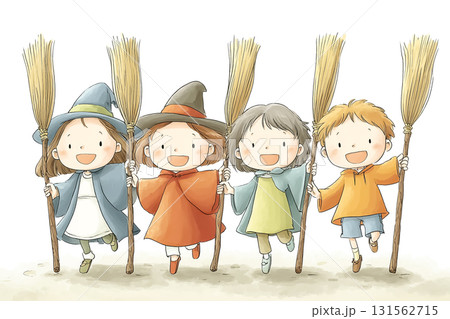 美優シリーズ：魔女コスプレ集合シーン 131562715