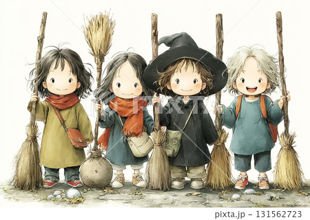 美優シリーズ：魔女コスプレ集合シーン 131562723