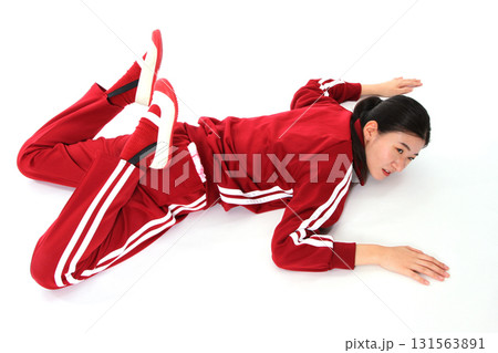 コケてる女性 コケてる女性 131563891