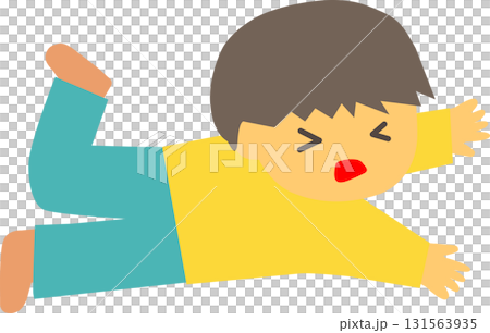 転んだ男の子 転んだ男の子 131563935