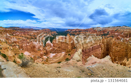 Panorama of Hoodoos and Red Rock Formations at Bryce Point Bryce Canyon National Park Panorama of Hoodoos and Red Rock Formations at Bryce Point Bryce Canyon National Park 131564081