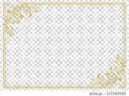 Patterned antique frame background 25 131564099