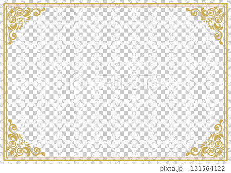 Patterned antique frame background 48 131564122