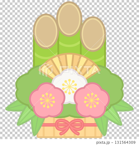 Kadomatsu (with lines) Kadomatsu (with lines) 131564309