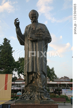 Monument of Saint Clement in Ohrid, Macedonia 131564803