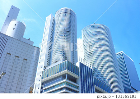 愛知県名古屋市、名古屋駅周辺の風景 131565193