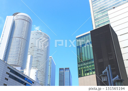 愛知県名古屋市、名古屋駅周辺の風景 131565194