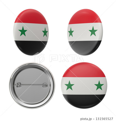 Syrian Flag Badges Collection of Pins 131565527