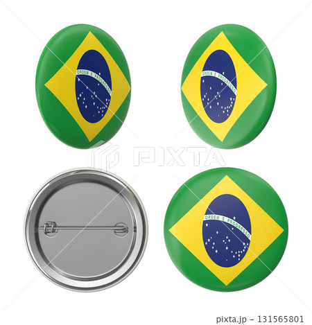 Brazil flag button badges patriotic souvenir amp collectible items 131565801