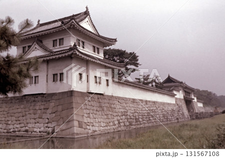 古写真 1956年 京都 元離宮二条城の東南隅櫓 古写真 1956年 京都 元離宮二条城の東南隅櫓 131567108