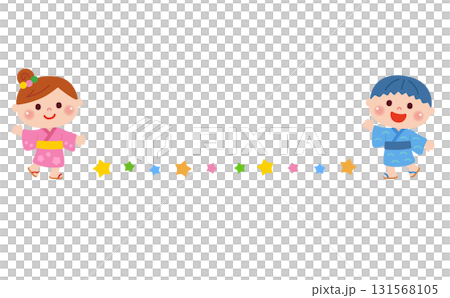 夏祭りを楽しむ子どもたち 夏祭りを楽しむ子どもたち 131568105