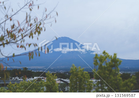 箱根から見える富士山と蘆ノ湖 131569587