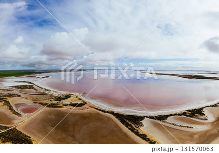 Lake Tyrrell in Victoria Australia 131570063
