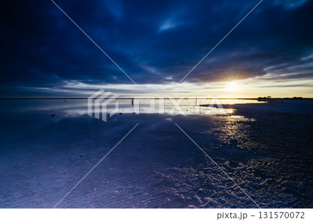 Lake Tyrrell in Victoria Australia 131570072