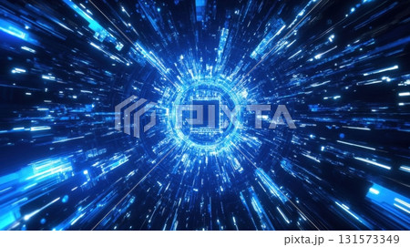 Digital Data Stream Tunnel. Digital Data Stream Tunnel. 131573349