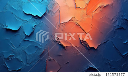 Abstract Blue and Orange Texture. Abstract Blue and Orange Texture. 131573577