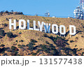 Hollywood sign at Mount Lee in Los Angeles in the United States 131577438