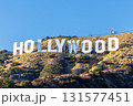 Hollywood sign at Mount Lee in Los Angeles in the United States 131577451