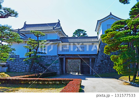 福島県　二本松市　二本松城跡　箕輪門 131577533