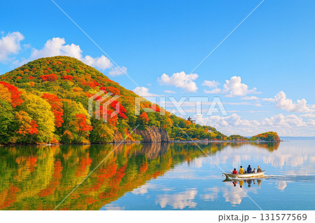 積丹半島の紅葉 131577569