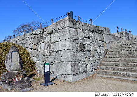 福島県　二本松市　二本松城　天守台跡 131577584