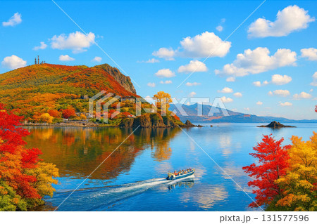 小樽　積丹半島の紅葉 131577596