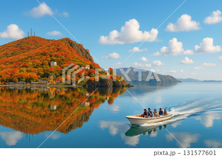 小樽　積丹半島の紅葉 131577601